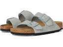 (取寄) ビルケンシュトック レディース アリゾナ ソフト フットベッド - スエード Birkenstock women Arizona Soft Footbed - Suede Pure Sage