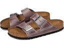 (取寄) ビルケンシュトック アリゾナ - オイルド レザー (ユニセックス) Birkenstock Arizona - Oiled Leather (Unisex) Lavender