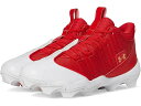 (取寄) アンダーアーマー メンズ ハーパー 9 RM ベースボール クリーツ Under Armour men Harper 9 RM Baseball Cleats White/Red/Metallic Gold