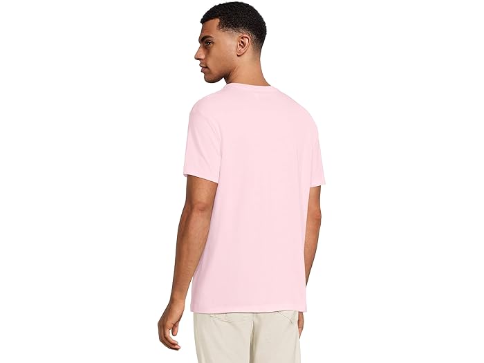 (取寄) ラルフローレン メンズ クラシック フィット ジャージ クルーネック Tシャツ Polo Ralph Lauren men Classic Fit Jersey Crewneck T-Shirt Bath Pink