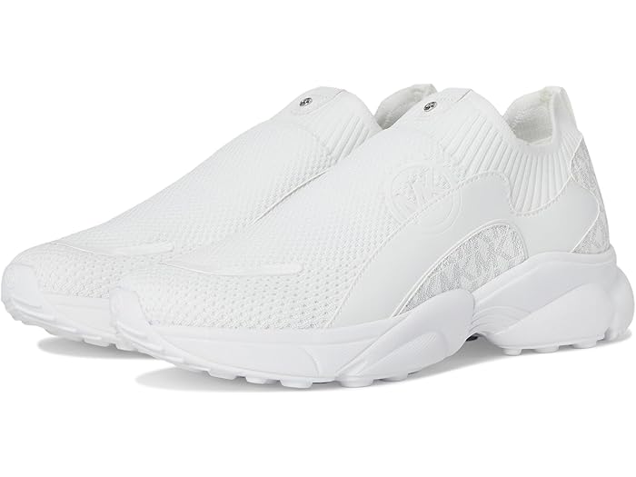 (取寄) マイケルコース レディース サミ ニット トレーナー MICHAEL Michael Kors women Sami Knit Trainer Bright White