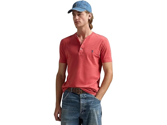 () ե   㡼 إ꡼  Polo Ralph Lauren men Slub Jersey H...