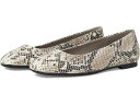 (取寄) エコー レディース マーゴット ボウ バレリーナ バレエ フラッツ ECCO women Margot Bow Ballerina Ballet Flat Dark Clay Snake Print(4)