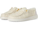 (取寄) ヘイ デュード レディース ウェンディ クローシェ レース Hey Dude women Wendy Crochet Lace White/Gold(4)