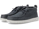 (取寄) ヘイ デュード メンズ ウォーリー ミッド キャンバス Hey Dude men Wally Mid Canvas Grey