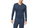 (取寄) トミー ジョン メンズ ラウンジ ロング スリーブ ヘンリー Tommy John men Lounge Long Sleeve Henley Dress Blues Heather