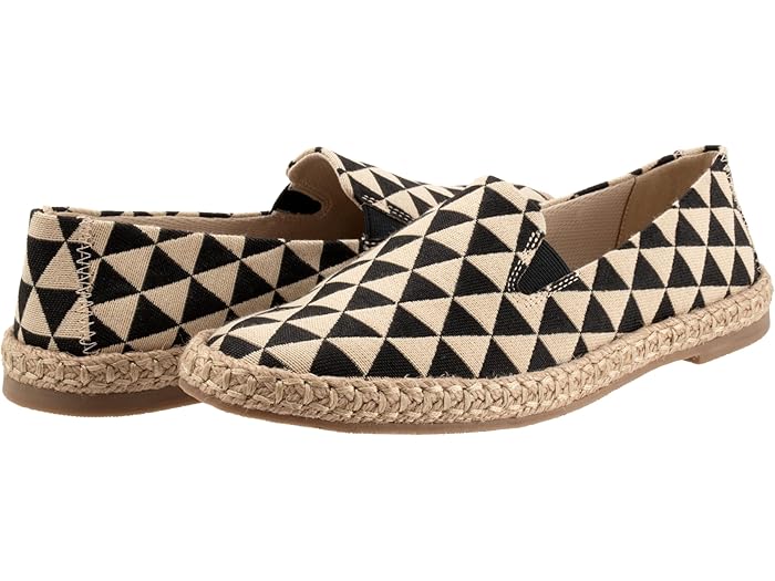() ȥå ǥ ݥåԡ Trotters women Poppy Black/Nat Text