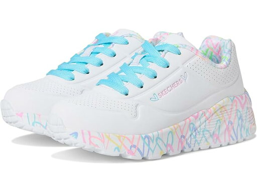 (取寄) スケッチャーズ スニーカー キッズ ガールズ ウノ ライト - ラブリー ラブ SKECHERS KIDS girls Uno Lite - Lovely Luv 314976L White/Pink/Turquoise (取寄) スケッチャーズ スニーカー キッズ ガールズ ウノ ライト - ラブリー ラブ SKECHERS KIDS girls Uno Lite - Lovely Luv 314976L White/Pink/Turquoise