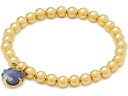 (取寄) ケイトスペード レディース 10mm スペード フラワー ストレッチ ブレスレット Kate Spade New York women 10mm spade flower stretch bracelet Dark Navy(4)
