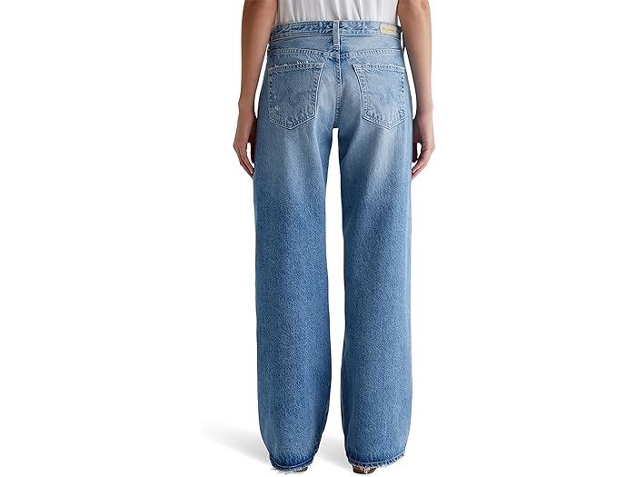 (取寄) AGジーンズ レディース アドリア ロー ライズ バギィ ワイド レッグ イン 17 イヤーズ ダイバージェント AG Jeans women Adria Low Rise Baggy Wide Leg in 17 Years Divergent 17 Years Divergent