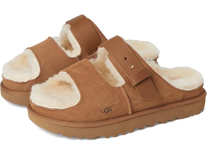 ()  ǥ ȥå 饤 UGG women Greemport Strap Slide Chestnut