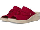 (取寄) ライフストライド レディース スマイル スライド LifeStride women Smile Slides Fire Red Monomesh Fabric