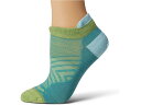 (取寄) ダーンタフバーモント レディース ラン ノー ショー タブ ウルトラ-ライトウエイト Darn Tough Vermont women Run No Show Tab Ultra-Lightweight Aqua