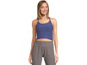 (取寄) ビヨンドヨガ レディース スペースダイ スリム レイサーバック クロップド タンク Beyond Yoga women Spacedye Slim Racerback Cropped Tank Eternal Blue Heather
