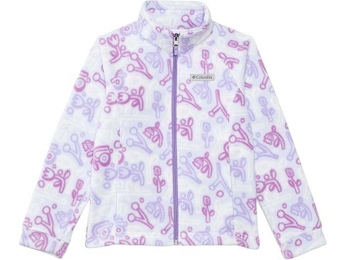 (取寄) コロンビア キッズ ガールズ ベントン スプリングス リ プリンテッド フリース (リトル キッド/ビッグ キッド) Columbia Kids girls Benton Springs II Printed Fleece (Little Kid/Big Kid) Snowdrift Marker Made