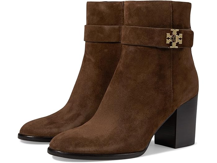 楽天ジェットラグ楽天市場店（取寄） トリーバーチ レディース 80 ウム ヒールド アンクル ブーツ Tory Burch women 80 mm T-Lock Heeled Ankle Boots Mustang