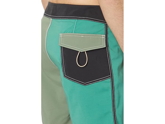 (取寄) クイックシルバー メンズ 18 オリジナル スカルプ ジェスター ショーツ Quiksilver men 18" Original Scallop Jester Shorts Sea Spray