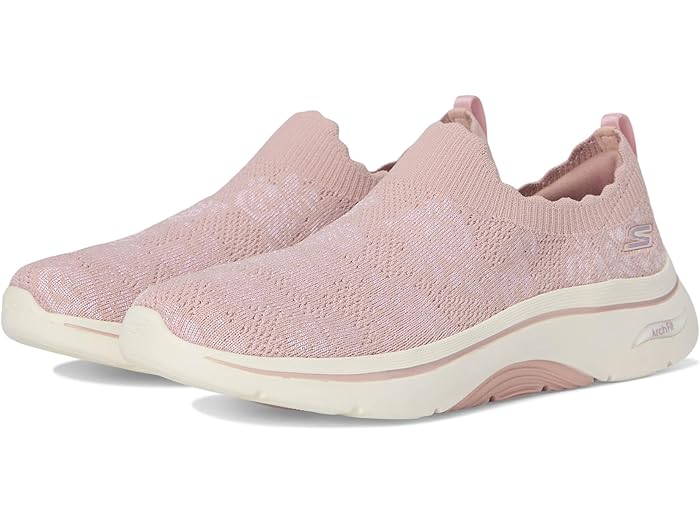 (取寄) スケッチャーズ スニーカー レディース ゴー ウォーク アーチ フィット 2.0 ローズ リンダ SKECHERS Performance women Go Walk Arch Fit 2.0 Rosa Linda Mauve