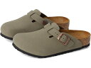 (取寄) ビルケンシュトック キッズ キッズ ボストン - ビルキブク (トドラー/リトル キッド/ビッグ キッド) Birkenstock Kids kids Boston - Birkibuc (Toddler/Little Kid/Big Kid) Stone