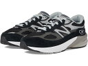 (取寄) ニューバランス スニーカー キッズ ボーイズ 990v6 (インファント) New Balance Kids boys 990v6 (Infant) Black/Silver