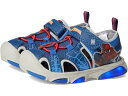 (取寄) ジョズモ ボーイズ スパイダーマン リバー サンダル (トドラー/リトル キッド) Josmo boys Spiderman River Sandal (Toddler/Little Kid) Navy