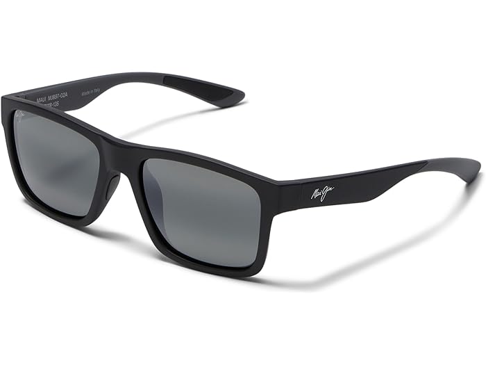 () ޥ   եå Maui Jim The Flats Matte Black 1