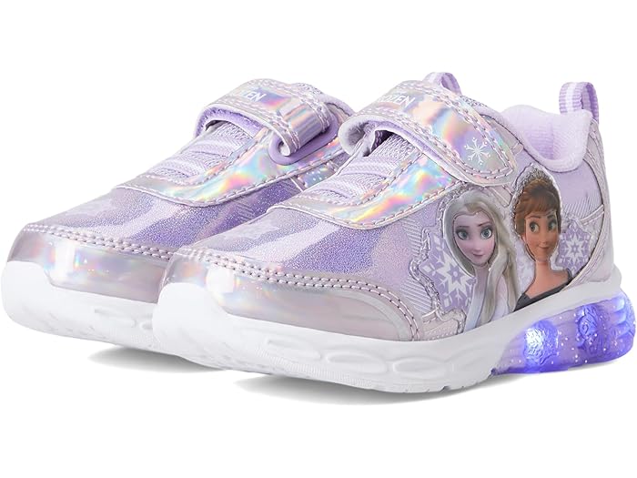 (取寄) ジョズモ ガールズ フローズン ライテッド スニーカー (リトル キッド) Josmo girls Frozen Lighted Sneaker (Little Kid) Purple