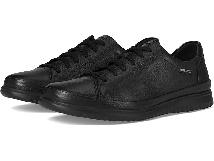 (取寄) メフィスト メンズ トーマス Mephisto men Thomas Black/Black