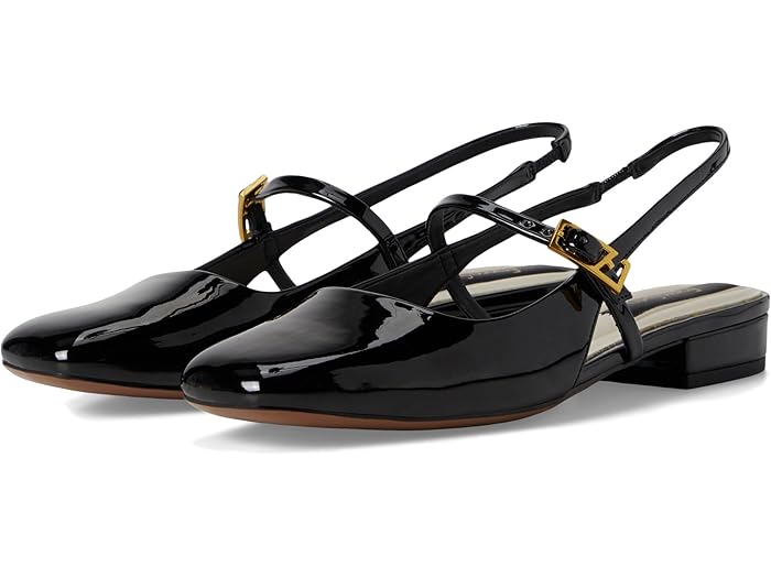() ե  ǥ ǥƥ Franco Sarto women Destin Black Patent