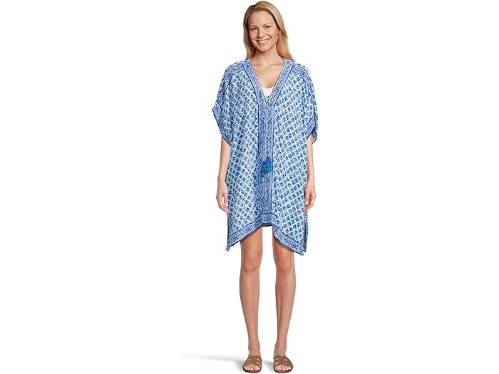 (取寄) トミーバハマ レディース シェル ビーチ チュニック Tommy Bahama women Shell Beach Tunic True Turquoise