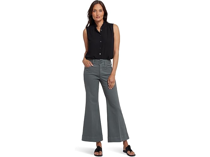 (取寄) エヌワイディージェイ レディース ミア パラッツォ トゥー ボタン アンクル ジーンズ イン セー..