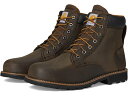 (取寄) カーハート メンズ フロンティア 6 ウォーター レジスタント ブーツ Carhartt men Frontier 6" Water Resistant Boot Mossy Brown