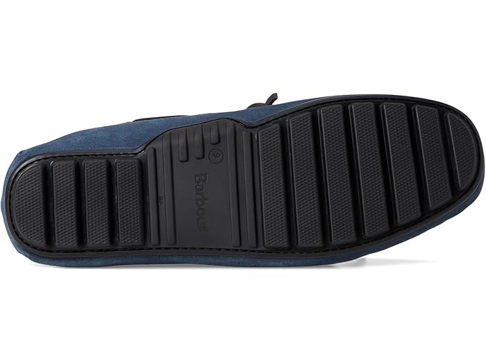 (取寄) バブアー メンズ カレイジ ドライビング シューズ Barbour men Courage Driving Shoes Shark Blue Suede