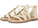 (取寄) ラッキーブランド レディース コリーナ ビーデッド グラディエーター サンダル Lucky Brand women Korina Beaded Gladiator Sandals Dark Parchment