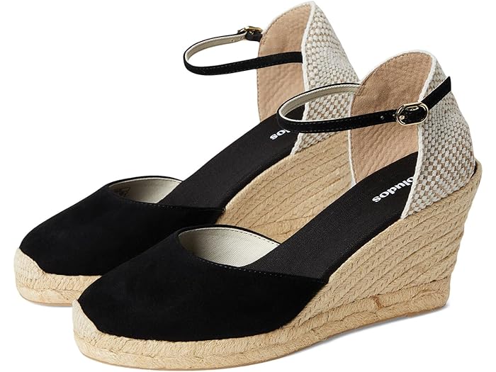 (取寄) ソルドス レディース マルセイユ ウェッジ エスパドリーユ Soludos women Marseille Wedge Espadrille Noche Black