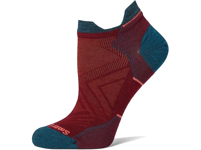 楽天ジェットラグ楽天市場店（取寄） スマートウール レディース ラン ゼロ クッション ロー アンクル ソックス Smartwool women Run Zero Cushion Low Ankle Socks Tibetan Red