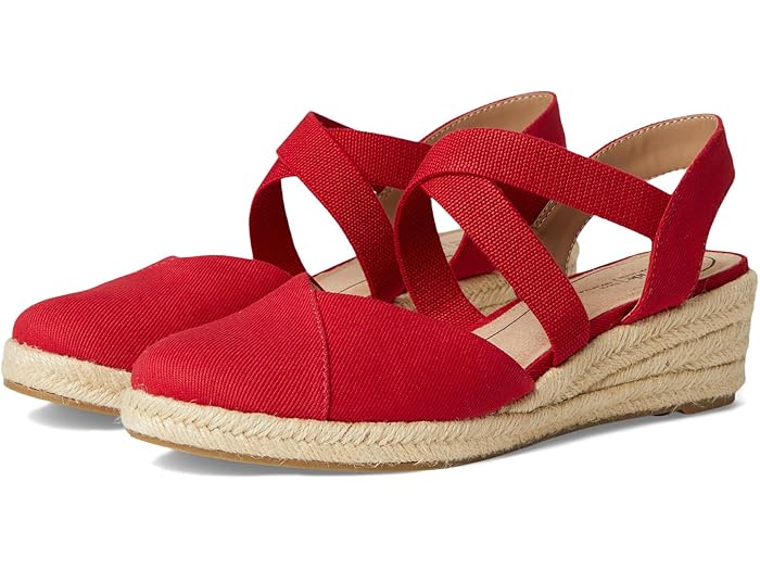 () 饤եȥ饤 ǥ LifeStride women Kimball Fire Red Fabric