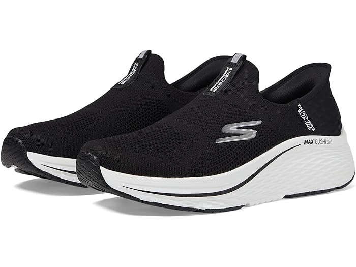 (取寄) スケッチャーズ スニーカー レディース マックス クッショニニグ エリート 2.0 エターナル ハンズフリー スリップインズ SKECHERS women Max Cushioning Elite 2.0 Eternal Hands Free Slip-Ins Black/White