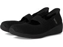 (取寄) スケッチャーズ スニーカー レディース アーリヤ - オウ ソー スウィート ハンズフリー スリップインズ SKECHERS women Arya - Oh So Sweet Hands Free Slip-Ins Black(4)