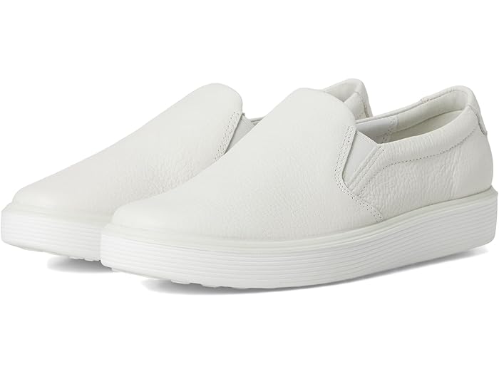 (取寄) エコー レディース ソフト 60 プレミアム スリッポン スニーカー ECCO women Soft 60 Premium Slip-On Sneaker White