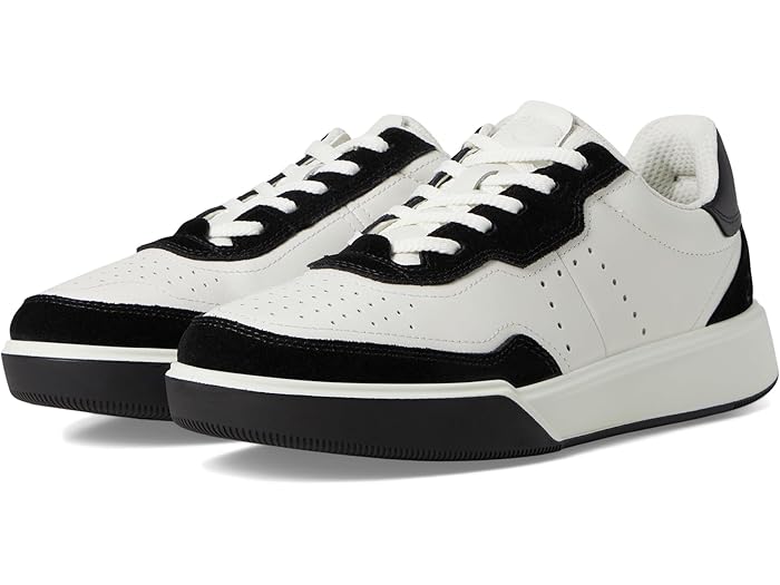 (取寄) エコー レディース ストリート コート スニーカー ECCO women Street Court Sneaker Black/White/Black