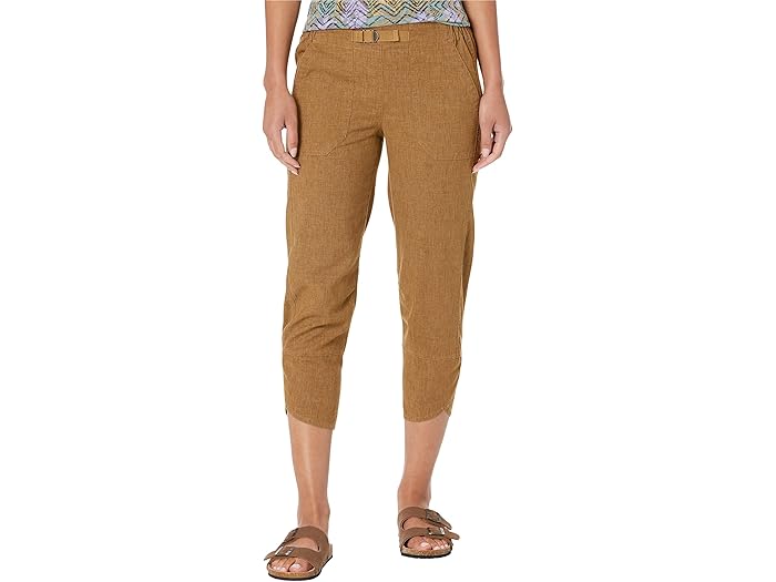 (取寄) ロイヤルロビンズ レディース ヘンプライン カプリ Royal Robbins women Hempline Capris Coyote 1