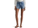 (取寄) AGジーンズ レディース ハレ ハイライズ リラックスド-フィット ショーツ AG Jeans women Halle High-Rise Relaxed Shorts Gemini(4)