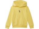 (取寄) ラルフローレン キッズ キッズ ビッグ ポニー フレンチ テリー パーカー (ビッグ キッド) Polo Ralph Lauren Kids kids Big Pony French Terry Hoodie (Big Kid) Oasis Yellow W/ Multi