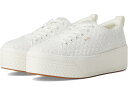 (取寄) ケッズ レディース スカイラー レースアップ Keds women Skyler Lace-Up Snow White Eyelet