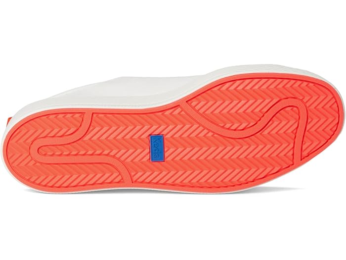 (取寄) ケッズ レディース スカイラー レースアップ Keds women Skyler Lace-Up Snow White/Coral Outsole