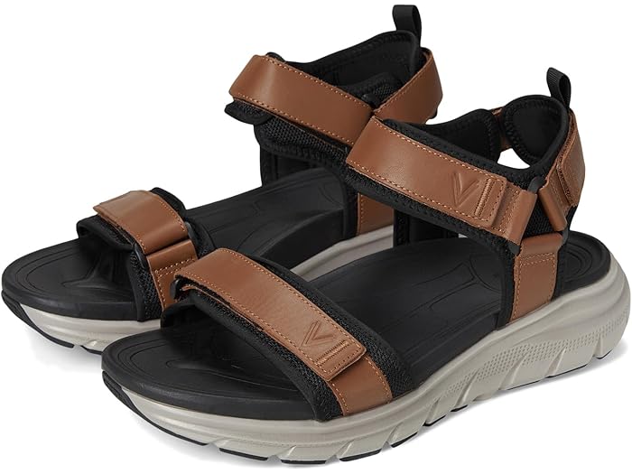 (取寄) バイオニック サンダル メンズ ウォーク マックス ワンダラー ウォーキング サンダル シューズ 靴 VIONIC men Walk Max Wanderer Walking Sandals Hazelnut Leather/Mesh