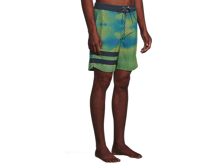 (取寄) ハーレー メンズ ファントム エコ ブロック パーティー 18'' Hurley men Phantom Eco Block Party 18'' Armored Navy