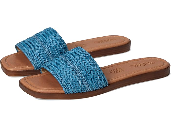 ()  ǥ ѡ ѡե Seychelles women Palms Perfection Blue P...