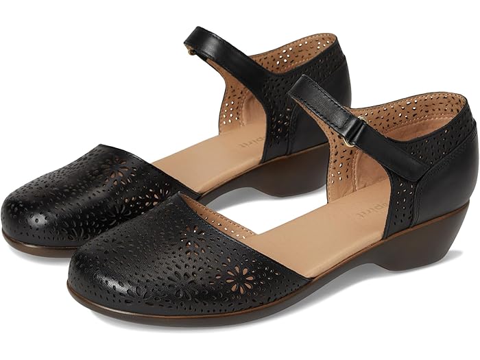 () ԥå ǥ Easy Spirit women Denita Black Leather